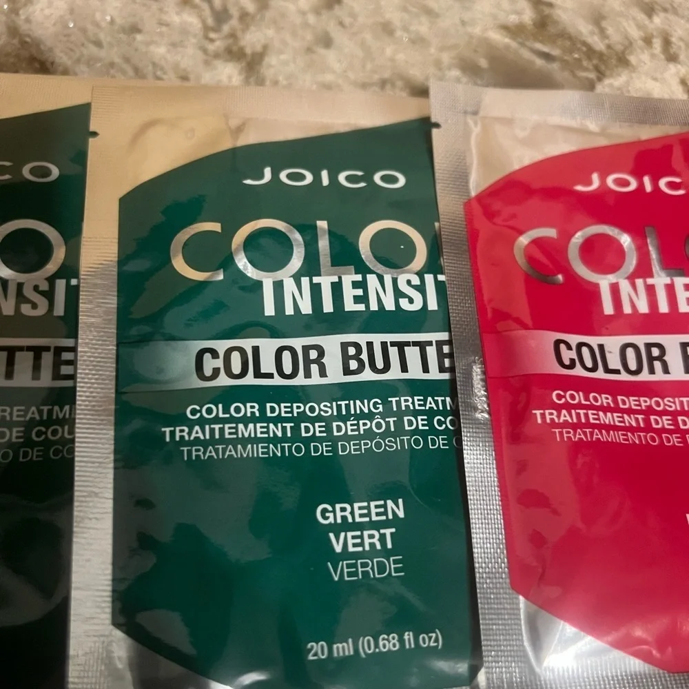 Joico Color Intensity Butter in Green and Red
